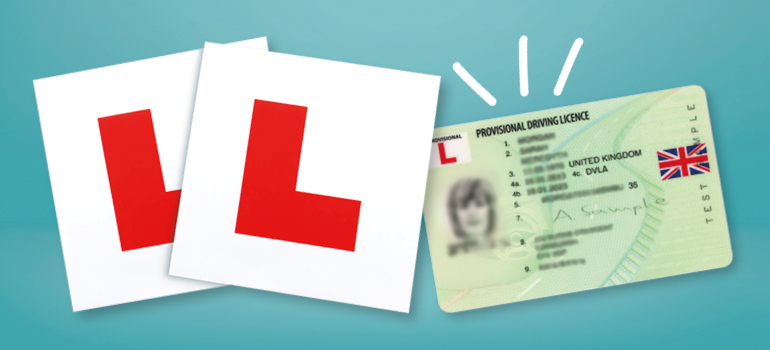 provisional driving licence